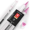 ARTEZA ARTZ-8826 Artists-Markers, Aurora Pink A48 (Set of 4) 4