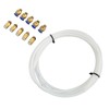 PTFE Hose Kit for 3D Printer, Includes 2M PTFE Hose,