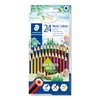 STAEDTLER 185 CD24 Noris Colour Pencil - 24 Assorted Colours