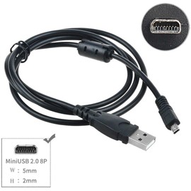 GANPUB Black 3ft USB Data Charger Cable for Nikon Coolpix S2600 S2500 S3000 S3200 S4300 S6100,Cables