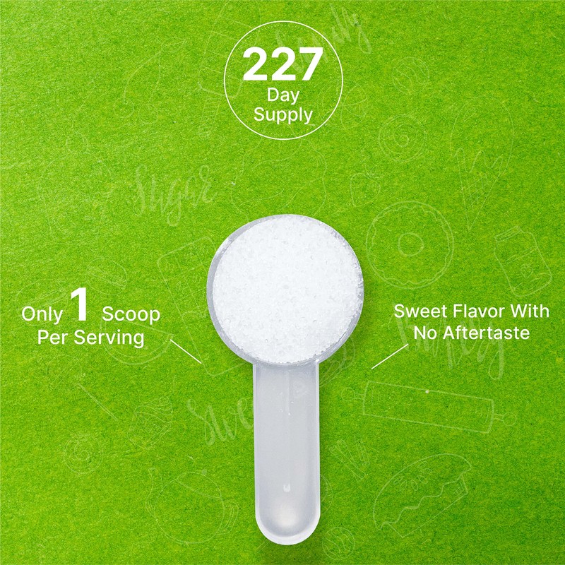 Allulose Sweetener 2 Pounds – Natural Sugar Subsitutes, No Aftertaste