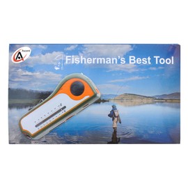 Fisherman Gift Tool Fishing Multitool - Hook Remover, Scale Scraper, Tape Measure, Bait Cutter, Flashlight, Knife, Scissors, Weight Scale, Bottle Opener, Gift Idea For Men Women Kids | Swiss Ascent