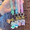TOU-BEGUIN Charms Keychain, Cute Kawaii Bear Car Key Ring Decoration,