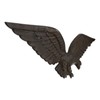 Cast Iron Patriotic American Bald Eagle With Open Wings Wall