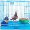 DQITJ 10 Pcs Plastic Small Bird Nests Pigeon Nesting Bowls
