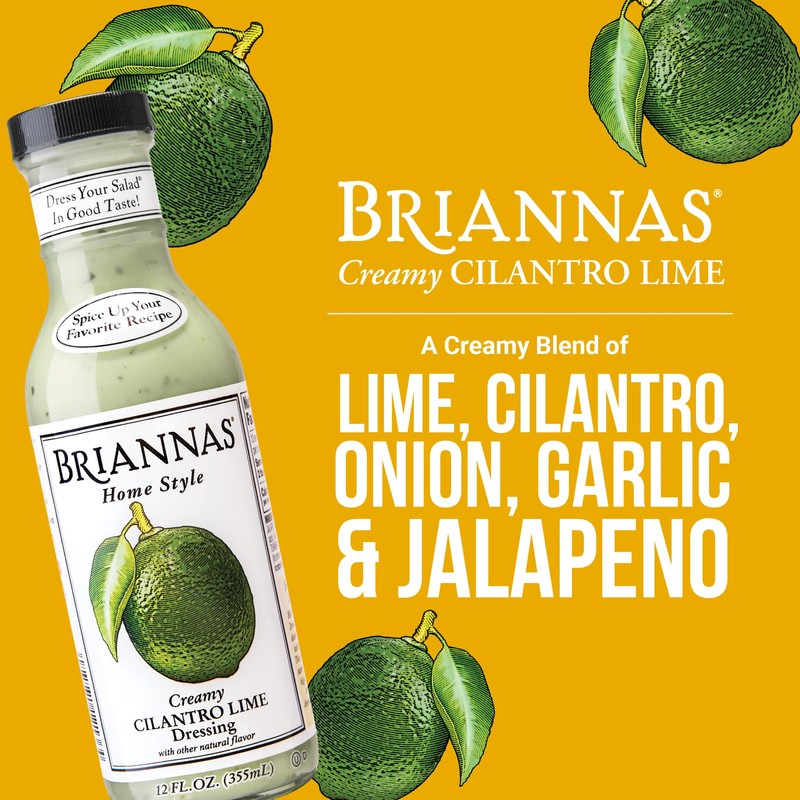 BRIANNAS - Home Style Creamy Cilantro Lime Dressing – Fine