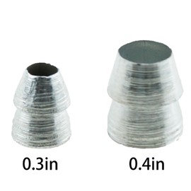 TAODAN Set of 7 Round Handle Wedge Hammer Handle Compact Handle Metal Wedge Agricultural Tool Fixed Axe Reinforcement Accessory for Reinforcing Axe and Hammers