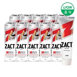 Zact Plus Whitening Toothpaste 150g x 10 Packs (Removes coffee and smoking traces) / 작트 플러스 미백치약 150g X 10개 (커피 흡연 흔적 제거)