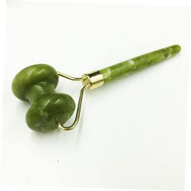 Healeved Facial Massage Tool Facial Face Massager Skincare Tools Skin Care Kit Facial Massage Scraper Skin Care Tools Jade Gua Sha Tool Massage Roller Skin Care Massage Tool Green