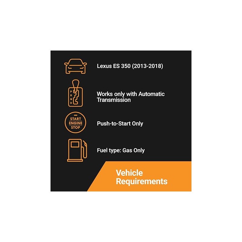 Start-X Remote Start kit for Lexus ES 350 2013-2018 ||