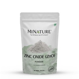 Mi Nature Zinc Oxide Powder 227g(8oz) | Skin Moisturizer | Herbal Skincare | Calming and Protective Properties| Multi-use | Natural Oil Balancer