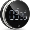 LED Magnetic Timer, Magnetic Countdown Countup Timer with Large LED