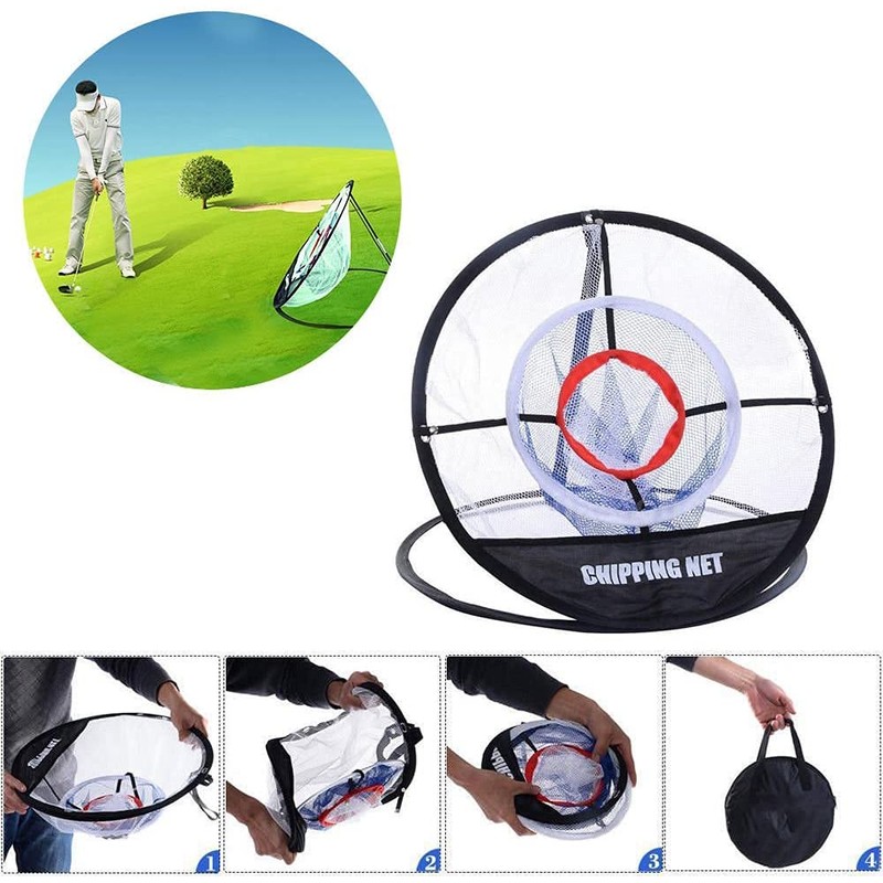 Golf Chipping Net,Collapsible Golf Net,Indoor Golf Practice Net,Golf Chipping Practice