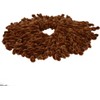 Scrunchie Volumizing Plain Big Hair Tie Bun (Ginger, One size)