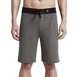 Hurley Mens Phantom JJF II Solid Boardshorts, Black A, 30