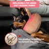 DEWVIE Inflatable Recovery Dog Cone, Protection Dount Collar for Small