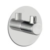 Spirella Stainless Steel Polished Meti-Round Shiny Bathdeco Hook