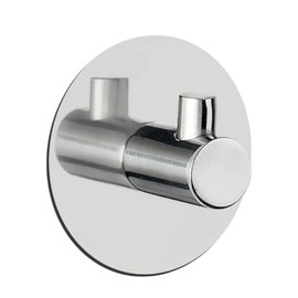 Spirella Stainless Steel Polished Meti-Round Shiny Bathdeco Hook
