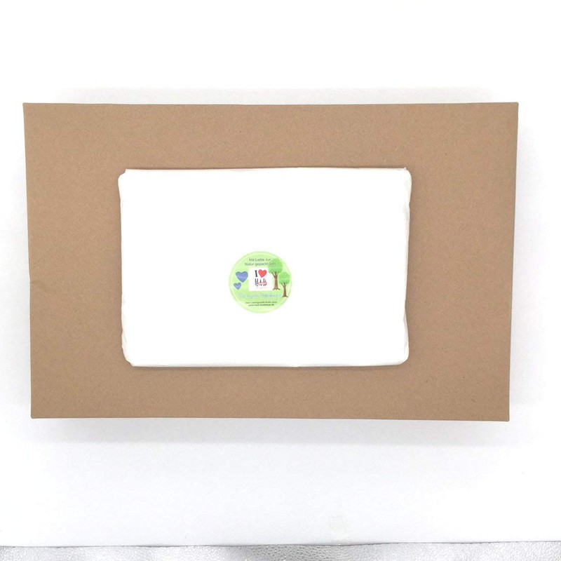 Kracht Tea Towel Half-Linen White 50 x 70 cm Pack