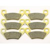 Master Chen Front Rear Brake Pads Brakes for Arctic Cat