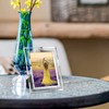 Hoikwo Bulk 4x6 Simple Elegant Picture Frames, 6 Packs Silver