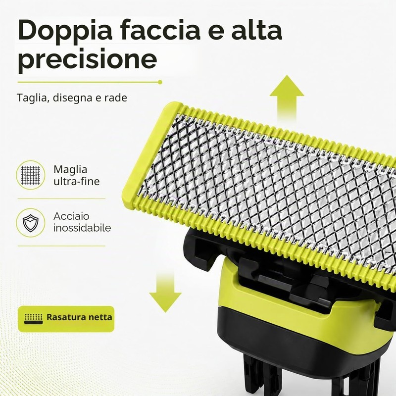 Cartucce per rasoio elettrico - Confezione da 3 lame -