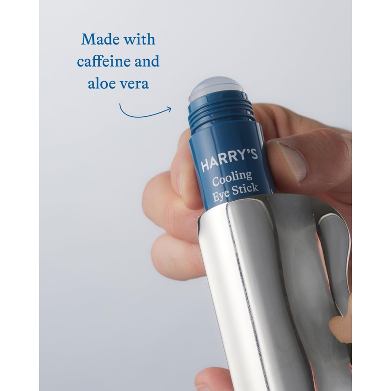 Harry's Cooling Eye Kit for Men - Gua Sha Depuffing