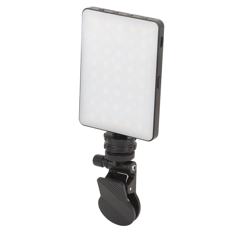Portable Cell Phone Fill Light LED High Power Rechargeable Clip