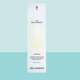 CellinShot GlutaShot 50ml 1ea Melanin Improvement Freckle Whitening Serum Whitening Wrinkle Improvement Functional Cosmetics / 셀인샷 글루타샷 50ml 1개 멜라닌 개선 기미 화이트닝 세럼 미백 주름개선 기능성화장품