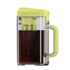Compact Cold Brew Coffee Maker, 41oz Iced Tea and Coffee