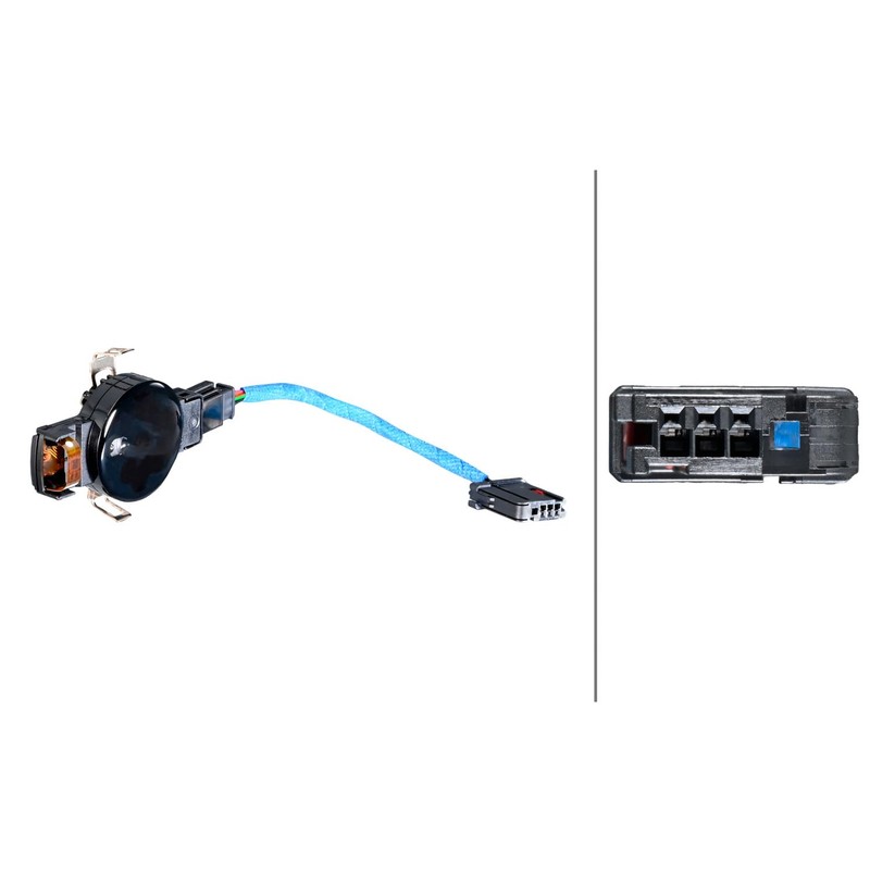 HELLA 6PW 935 197-371 Regensensor - 3-polig - geklebt -