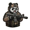 PHOENIX IKKI Funny Panda Tiger Tiger Tactical Military Airsoft Embroidered