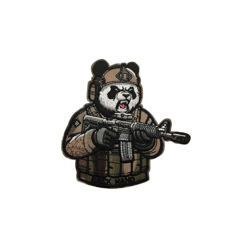 PHOENIX IKKI Funny Panda Tiger Tiger Tactical Military Airsoft Embroidered