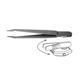 Bergeon 6460-P Plastic Battery Tweezer with Battery Hatch Opener for Swatch Wat