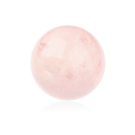 NKlaus Natural Rose Quartz 30 mm Ball Shape Gemstone Healing Harmony and Love 14910