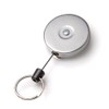 KEY-BAK Original Chain Retractable Keychain with a 24" Stainless Steel
