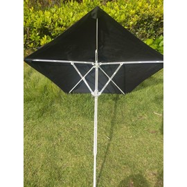 Radiant Plant Shade San Antonio Pentagonal Plant Umbrella (Black)