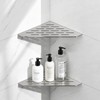 Greenspring 10" Corner Shower Shelf, Recessed Corner Shelves, 304 Stainless