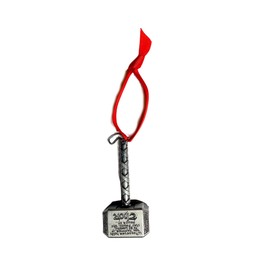 Fandom Emporium Thor's Hammer Mjolnir Ornament Gift Christmas Tree Winter Holiday Fandom Teen Adult Present Fan Pendant Durable