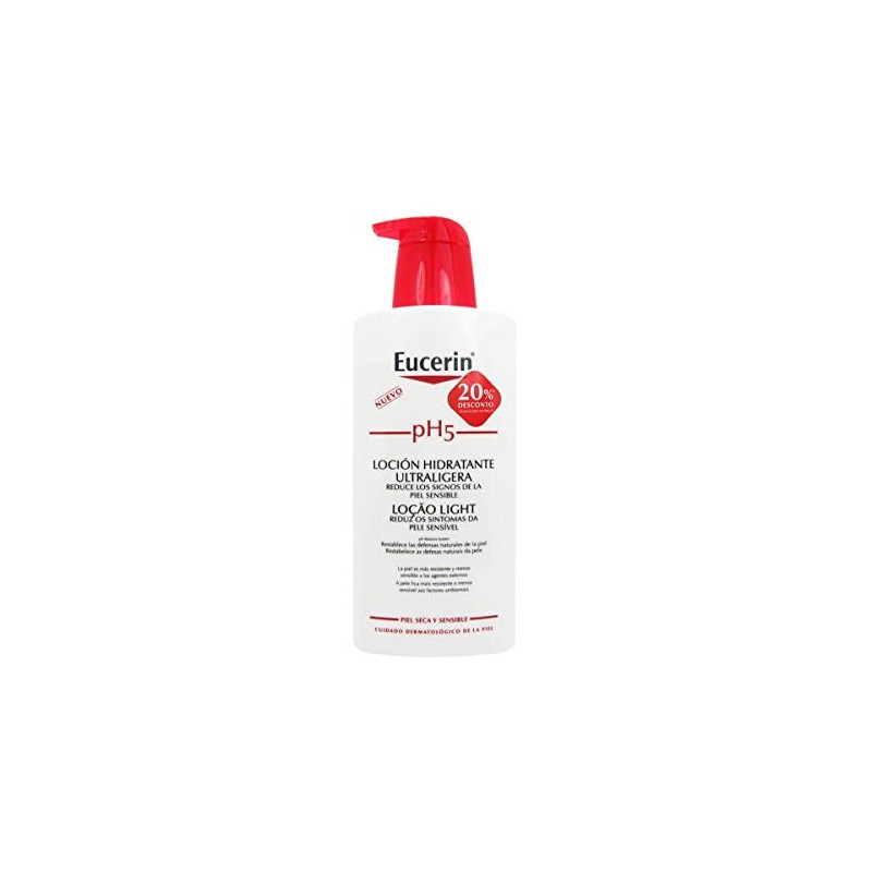 EUCERIN pH5 Loción Hidratante Ultraligera 400ml