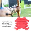 1 Pair Rubber Archery Bow Limbs Vibration Damper Dampener Crab