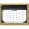 2026 Black Leather Wall Calendar with Refill/Insert - Luxury Leather