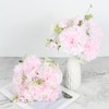 IPOPU Carnations Artificial Flowers 2 Bouquets Artificial Carnation Lifelike Fake