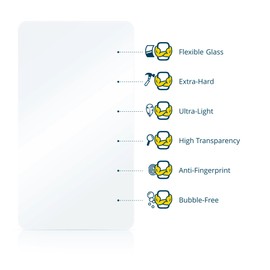 BROTECT Schutzglas für Sym ADX 30 Cockpit (3 Stück) Schutzfolie Panzer Folie Glas [Extrem Kratzfest 9H, Anti-Fingerprint, Ultra-Transparent]