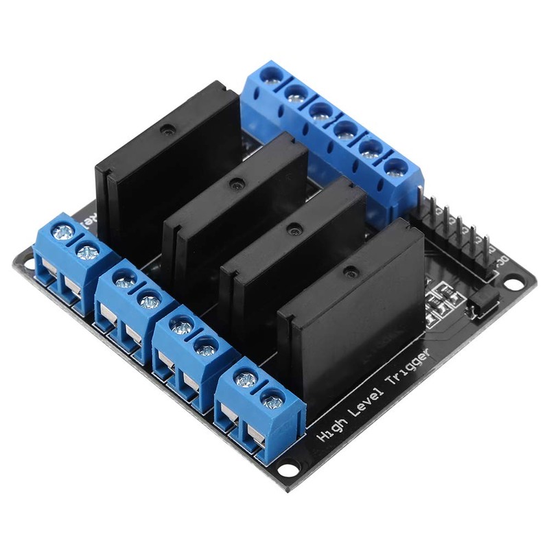 Solid State Relay Module 4 Channel Relay Module DC AC