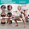 Kit de Pilates con Barra y Bandas de Resistencia, Ideal