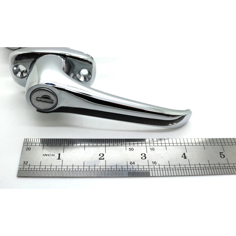 LatchWell NEW Chrome Outside Exterior Door Handle SET / FOR