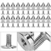 20 Piezas Punk Cone Spikes Studs, Screwback Studs Remaches Metal
