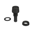 Attwood 1607-3 Polypropylene Fuel Vent, Black