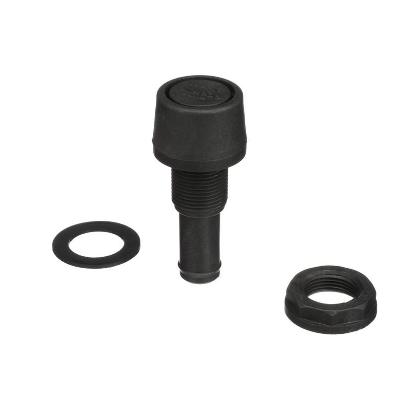 Attwood 1607-3 Polypropylene Fuel Vent, Black
